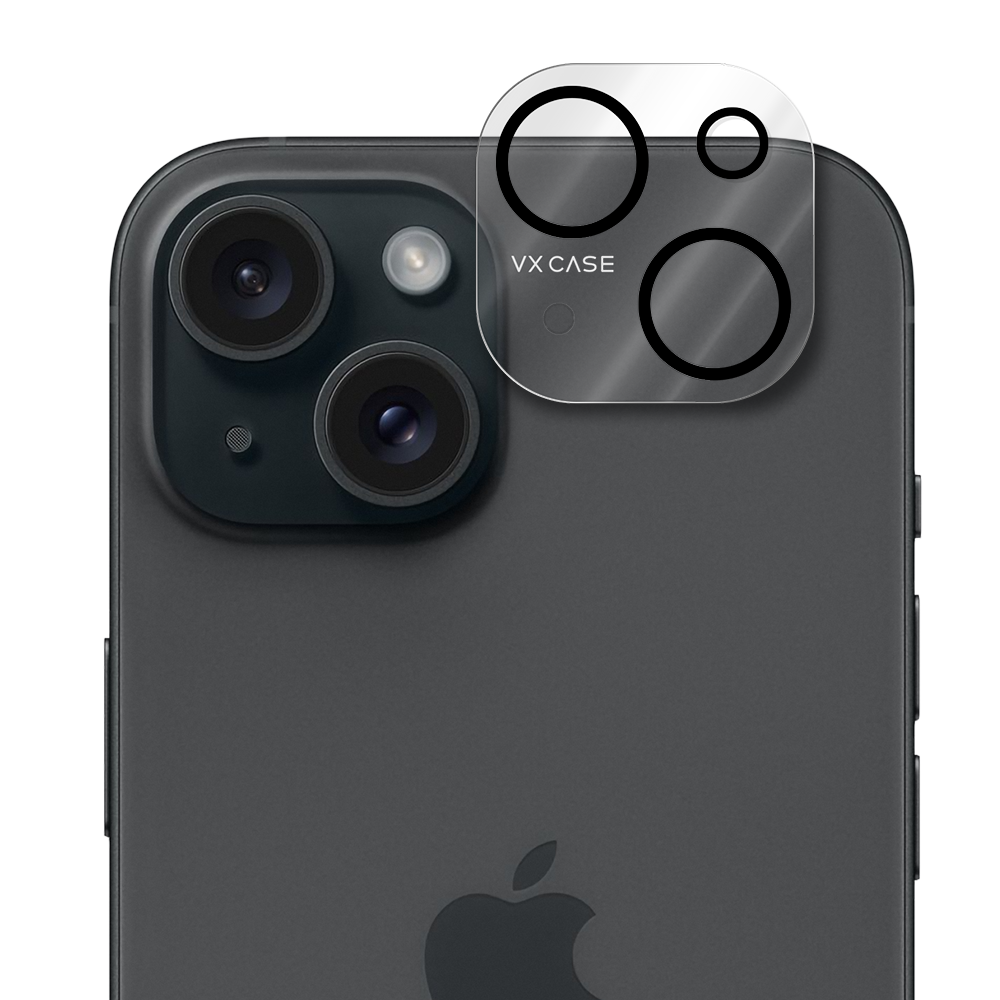 Película da Câmera Safira VX Case iPhone 15 Plus - Transparente