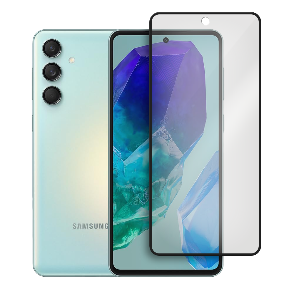 Película de vidro temperado Galaxy M55 – proteção máxima contra arranhões e impactos, alta transparência e toque responsivo