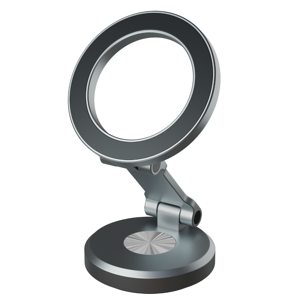 Suporte Veicular MagSafe Cinza - Mag Car Holder 360