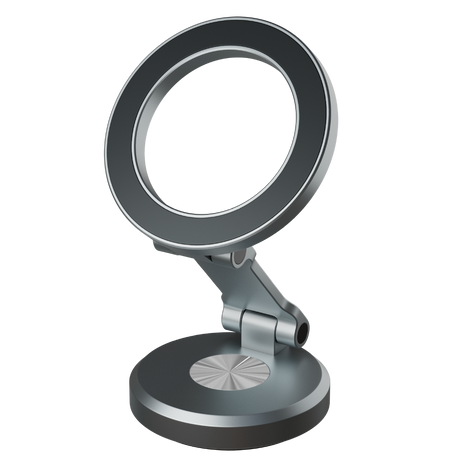 Suporte Veicular MagSafe Cinza - Mag Car Holder 360