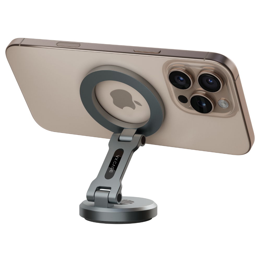 Suporte Veicular MagSafe Cinza - Mag Car Holder 360