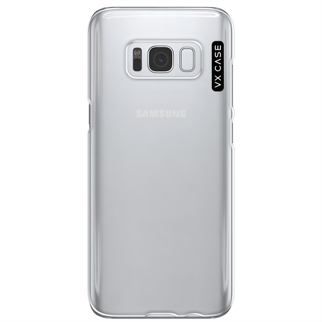 Capa para Galaxy S8 de Silicone Rígida Transparente