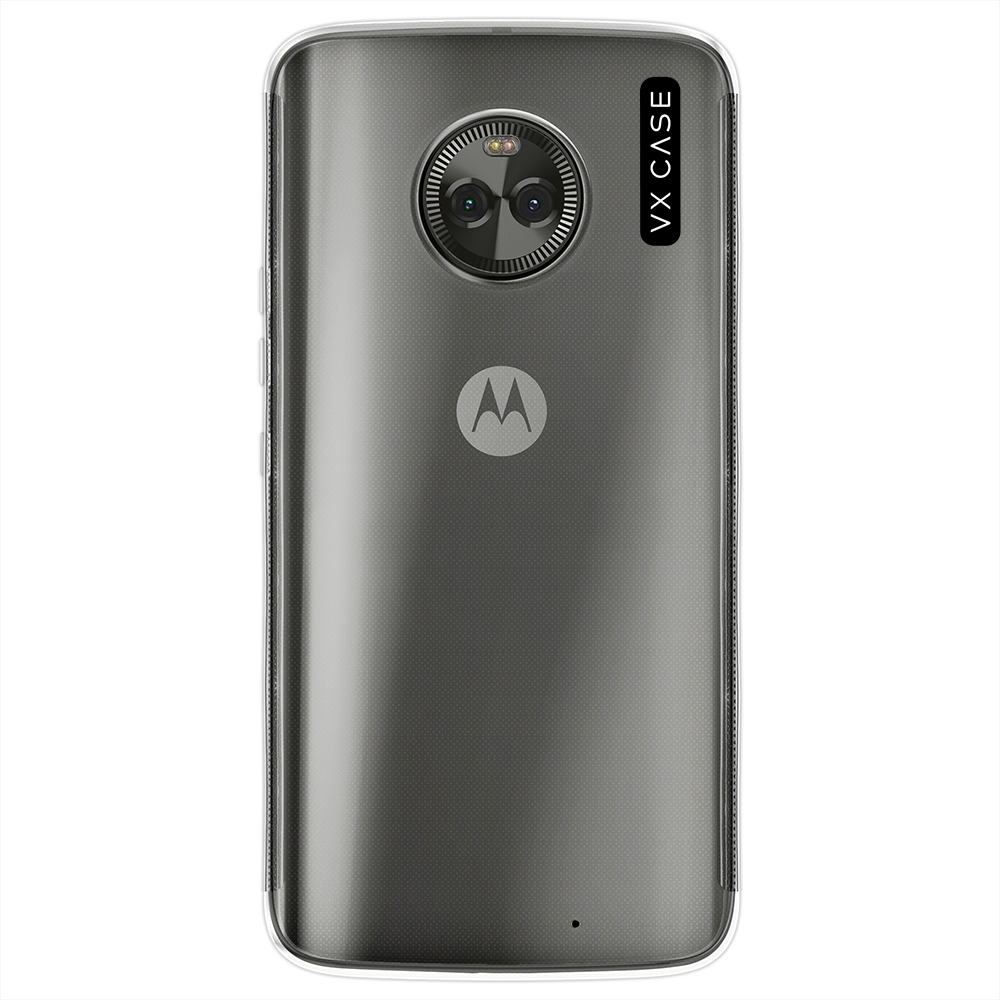 Capa para Moto X4 de Silicone TPU Transparente