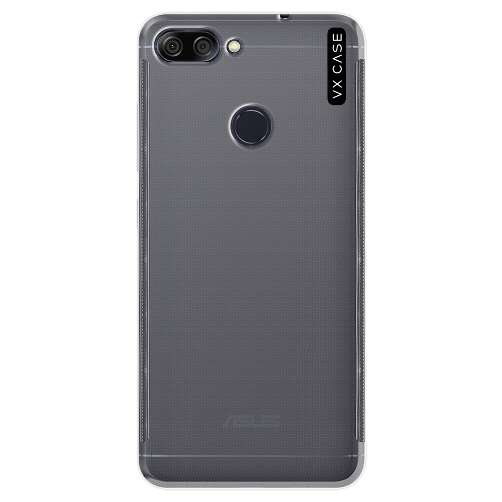 Capa para Zenfone Max Plus de Silicone TPU Transparente