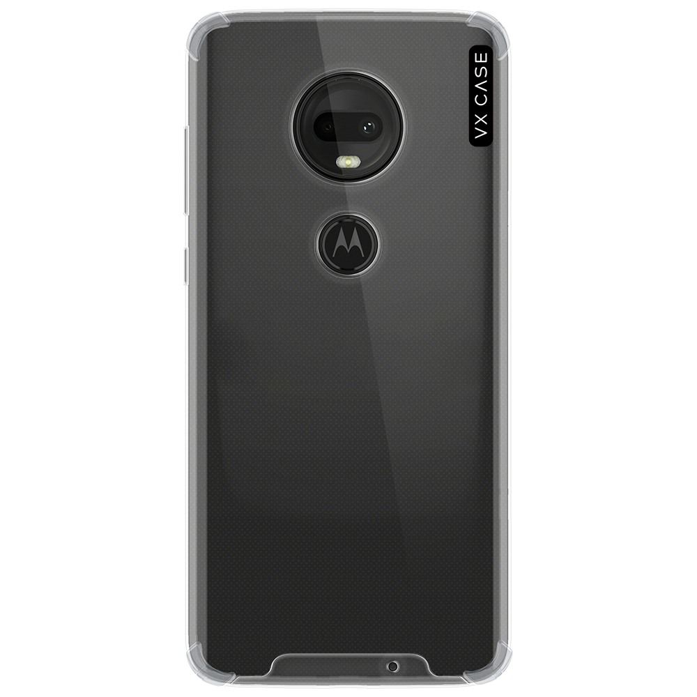 Capa para Moto G7 Plus de Silicone TPU Transparente
