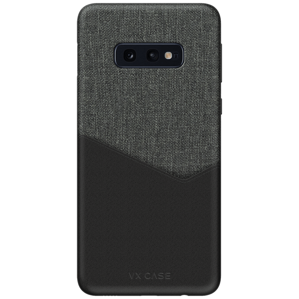 Capa Galaxy S10E Couro Cinza - Tailor Wallet