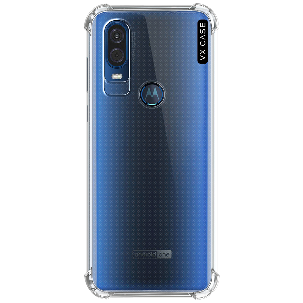 Capa para Moto One Action de Silicone TPU Transparente