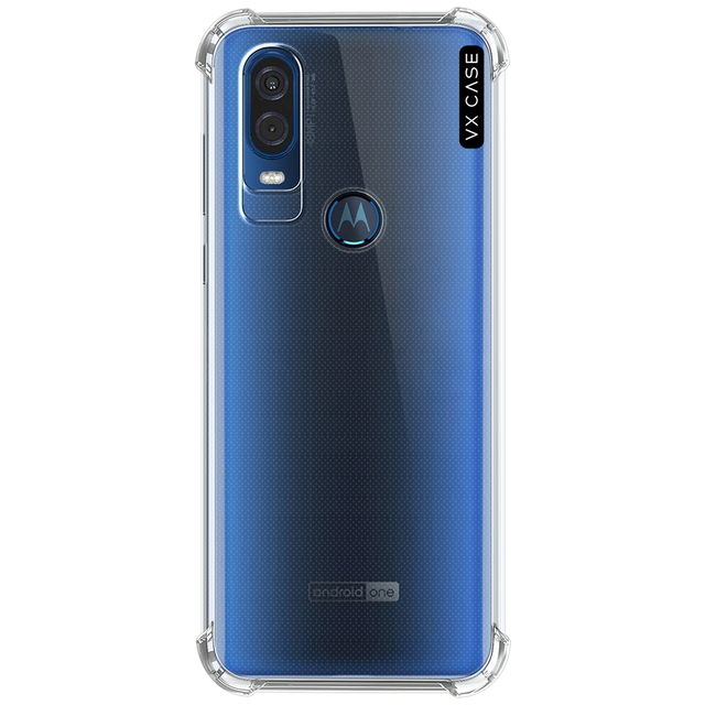 Capa para Moto One Action de Silicone TPU Transparente