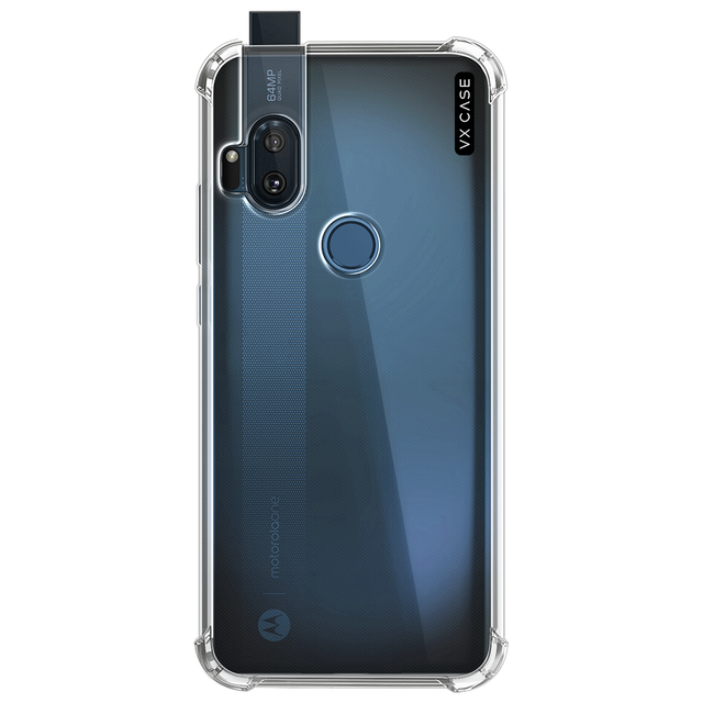 Capa para Moto One Hyper de Silicone TPU Transparente