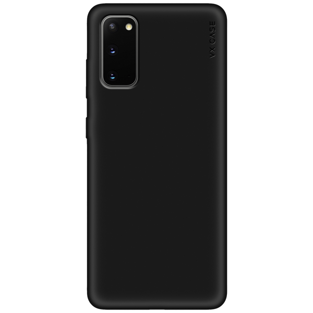 Capinha de Celular Smooth Preta VX Case Samsung Galaxy S20