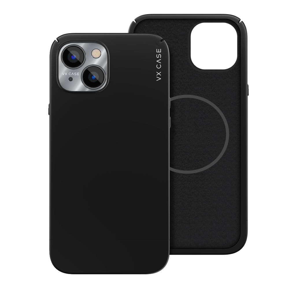 Capa Magsafe para iPhone 14 Preta Fosca - Emborrachada