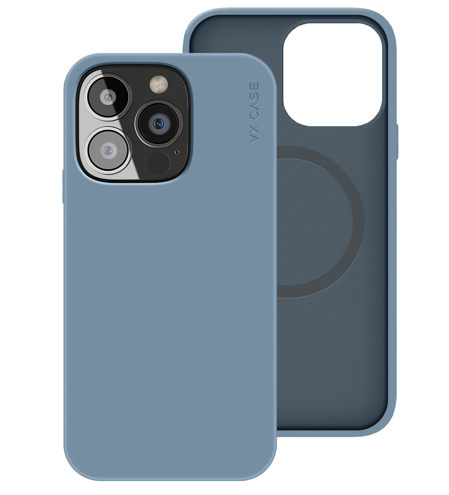 Capa Smooth Magsafe VX Case iPhone 14 Pro Max - Azul Sierra