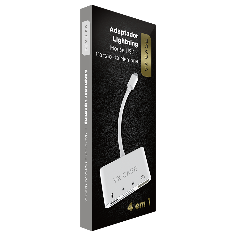 Adaptador Lightning 4 em 1 VX Case - VX Case