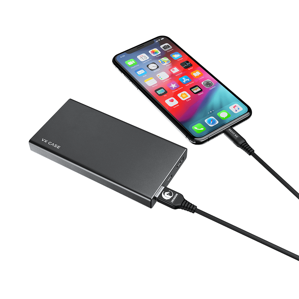 Bateria Externa VX Case Flat Charger 10.000mAh - VX Case