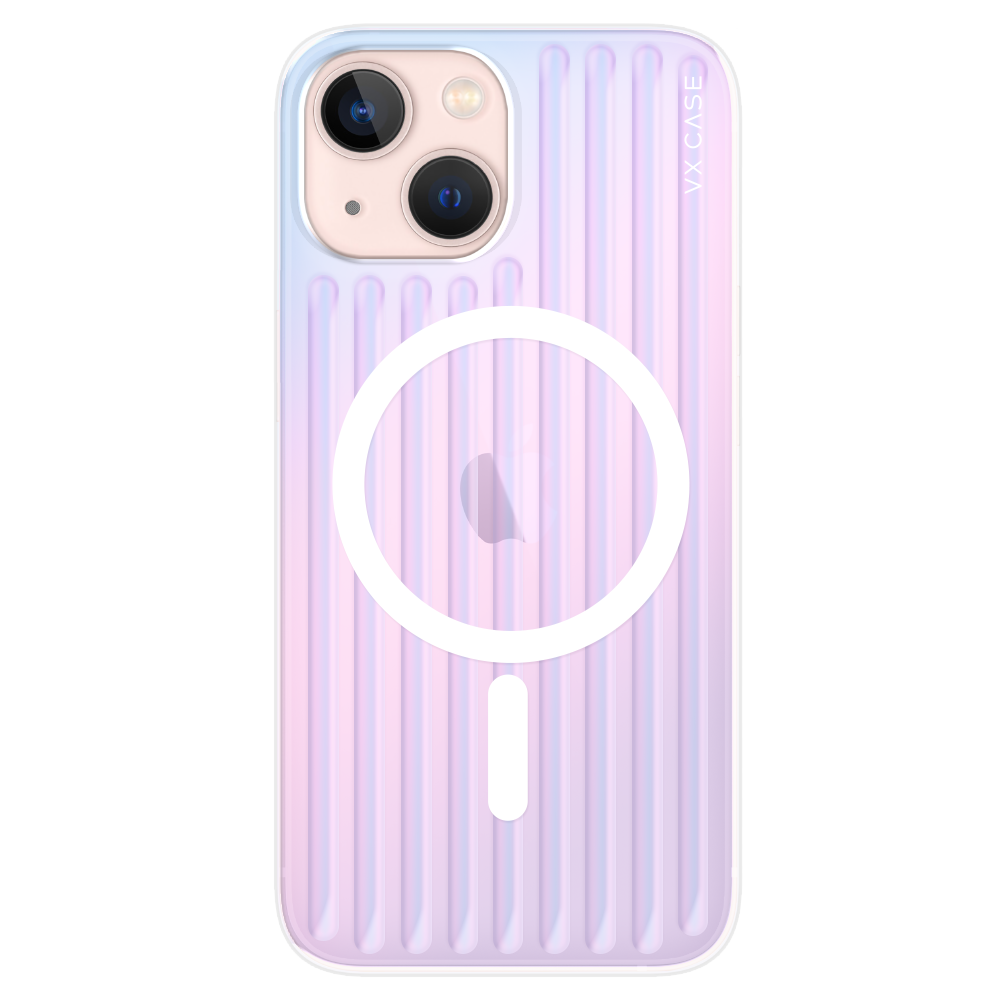 Capa MagSafe para iPhone 13 Glam Rainbow