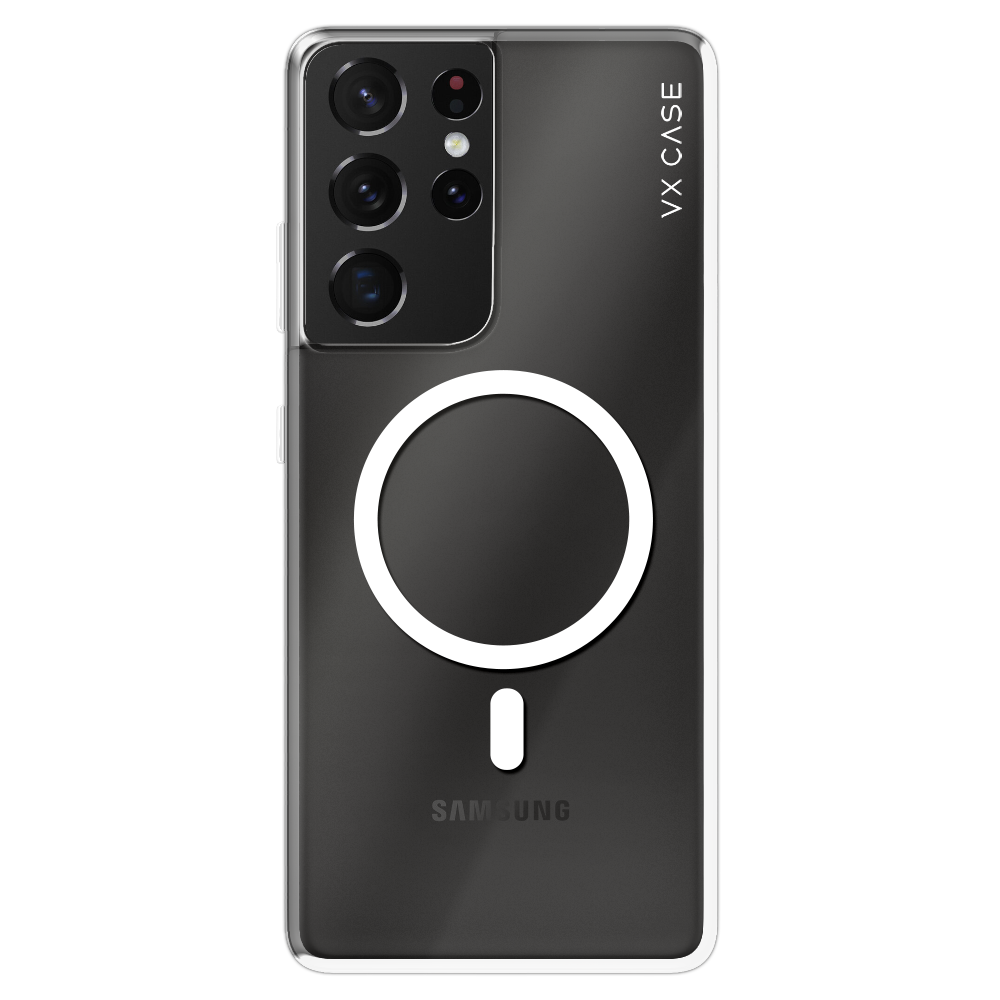 Capa Magsafe para S21 Ultra - Silicone Rígida