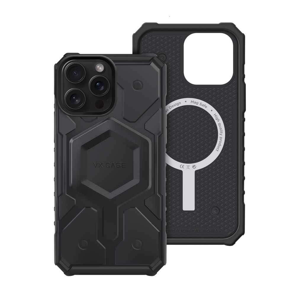 Capa Magsafe para iPhone 15 Pro Max Preta - Defender