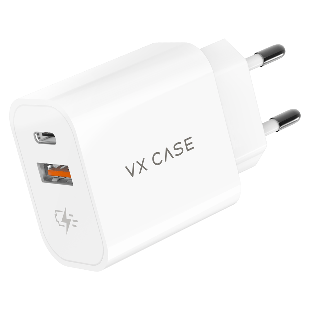 Adaptador de Carga 1 USB 1 Type C VX Case - VX Case