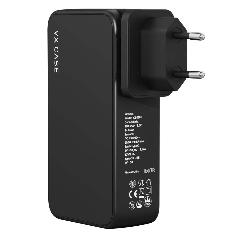 Carregador Portátil Energy Box VX Case 9.600mAh - VX Case