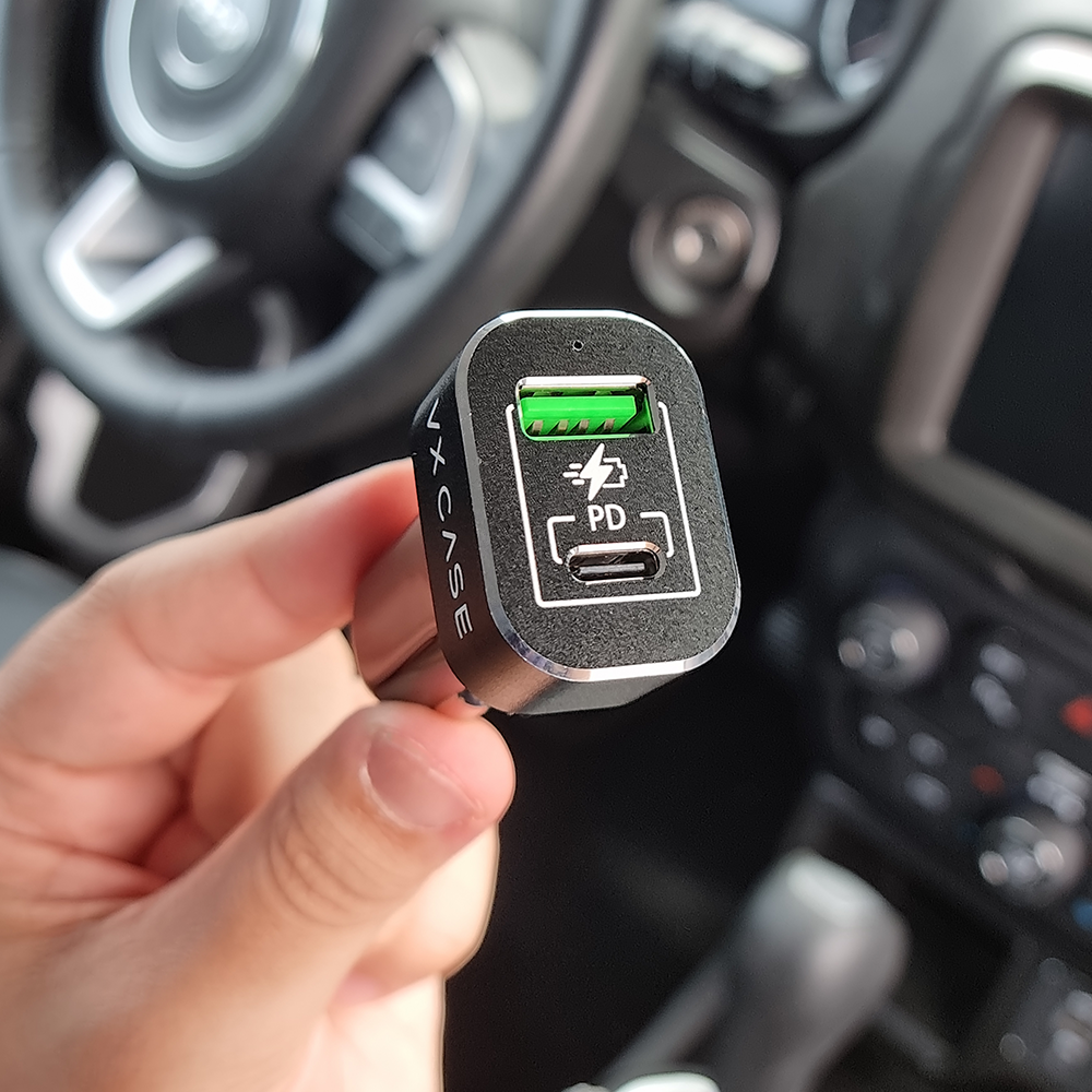 Carregador Veicular PD 45W VX Case - VX Case