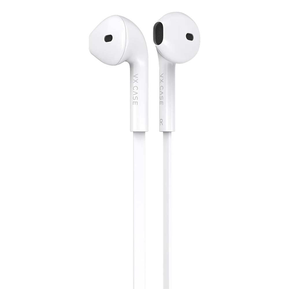 Fones de Ouvido P2 Stereo Super Bass VX Case Branco - VX Case