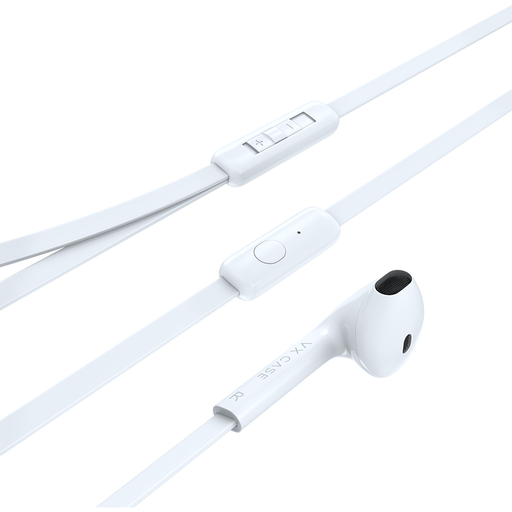 Fones de Ouvido P2 Stereo Super Bass VX Case Branco - VX Case