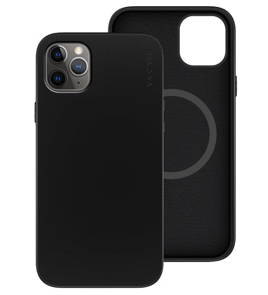 Capa Magsafe para iPhone 11 Pro Max Preta Fosca - Emborrachada