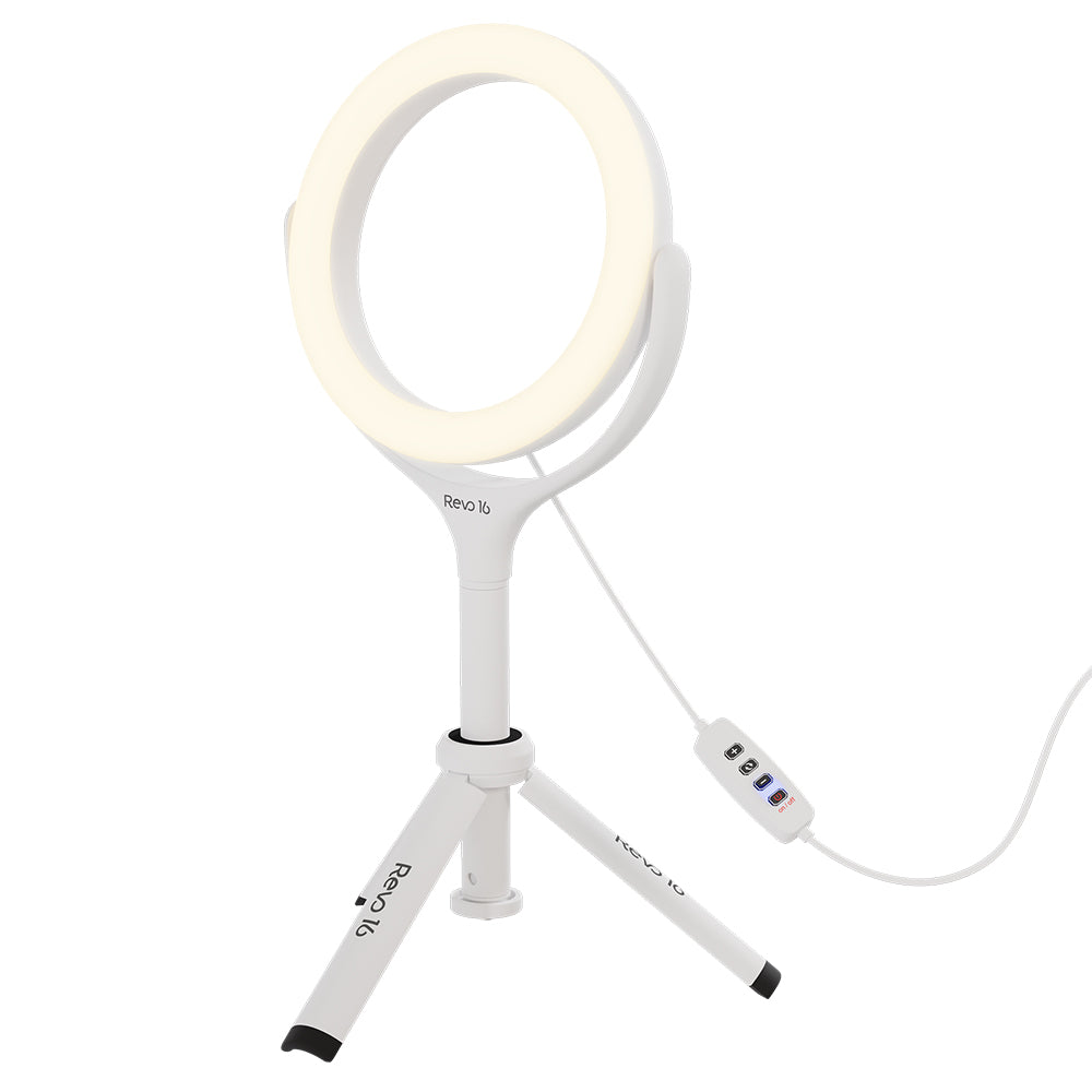 Mini Ring Light Revo 16 - Branco - VX Case