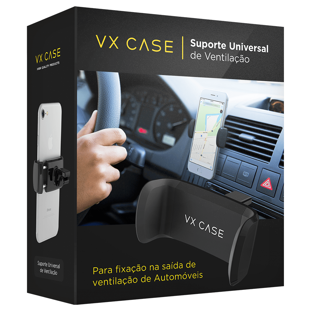 Suporte Veicular de Presilha VX Case para Smartphones - VX Case