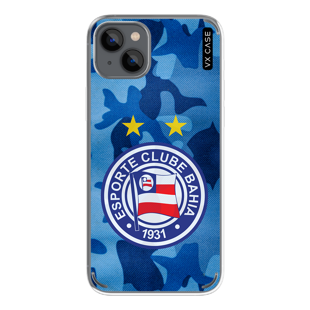 Capa iPhone 15 MagSafe - Tricolor Camuflado - Silicone Rigida