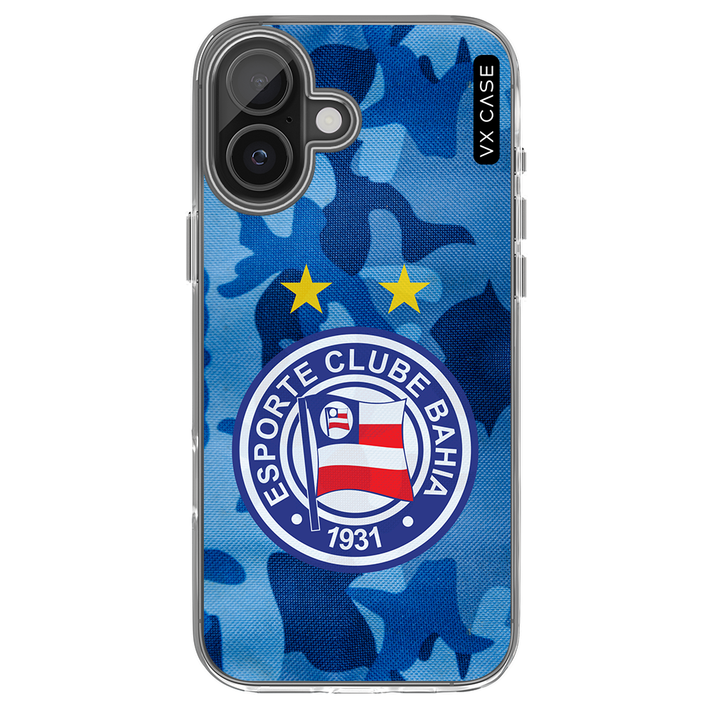 Capa iPhone 16 MagSafe - Tricolor Camuflado - Silicone Rigida