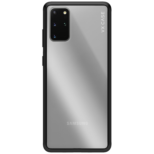 Capinha de Celular transparente com borda preta VX Case para Samsung Galaxy S20 Plus