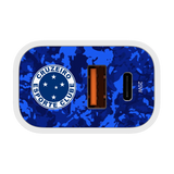 Carregador Turbo 1 USB 1 Tipo-C 20W Branco - Cruzeiro