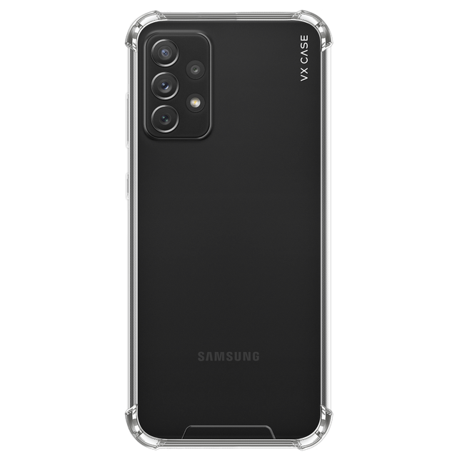 Capa para Galaxy A72 Transparente - Silicone Rígida