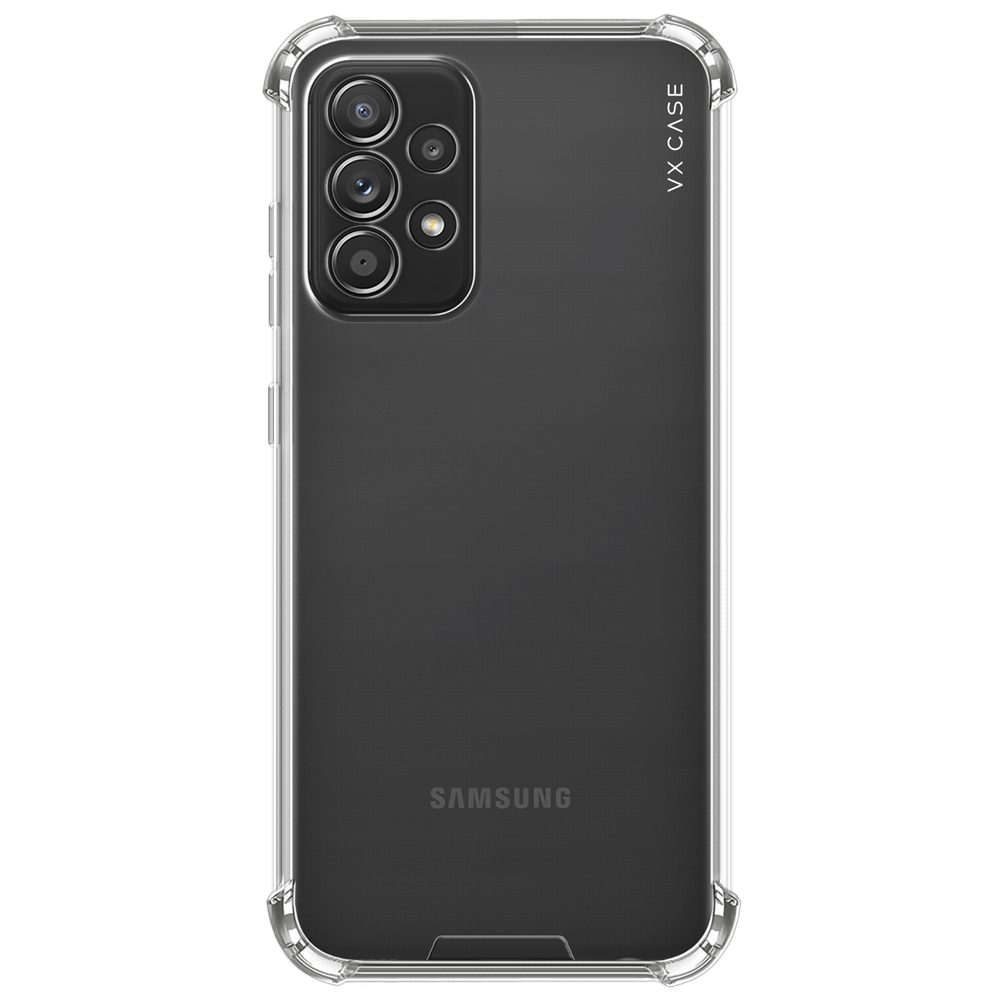 Capinha de Celular de silicone rígido preta VX Case para Samsung Galaxy A52