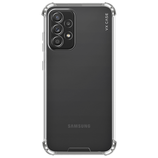 Capinha de Celular de silicone rígido preta VX Case para Samsung Galaxy A52