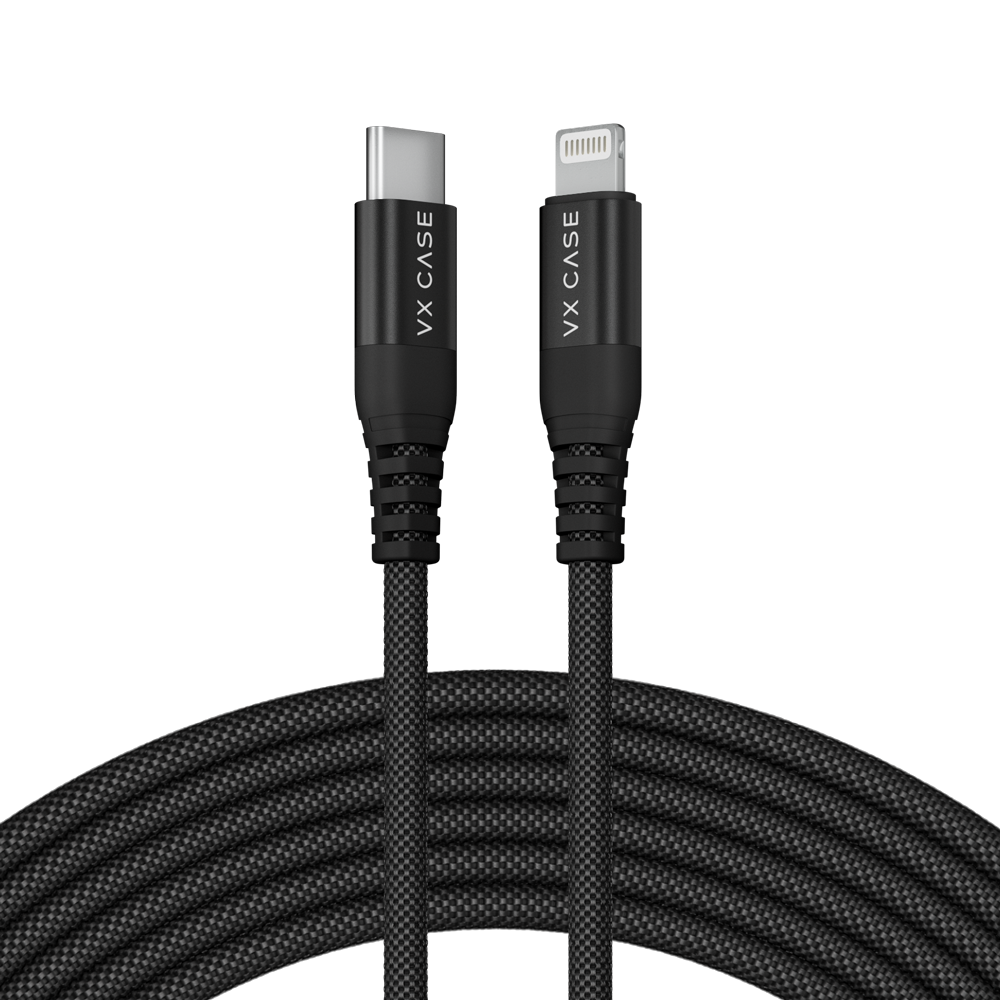 Cabo para iPhone/iPad USB Type-C Lightning Turbo Dragon 3 Metros