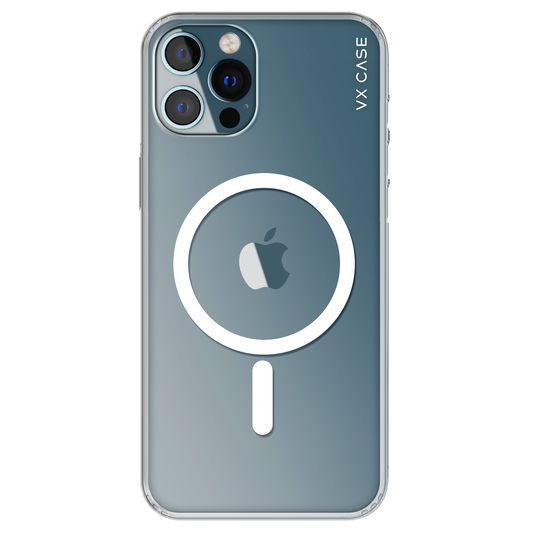Capinha de Celular transparente com MagSafe VX Case para iPhone 12 Pro