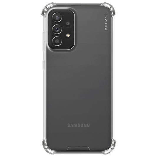 Capinha de Celular de silicone rígido transparente VX Case para Samsung Galaxy A53 5G