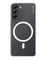 Capa MagSafe para Galaxy S21 FE de Silicone Rígida Transparente