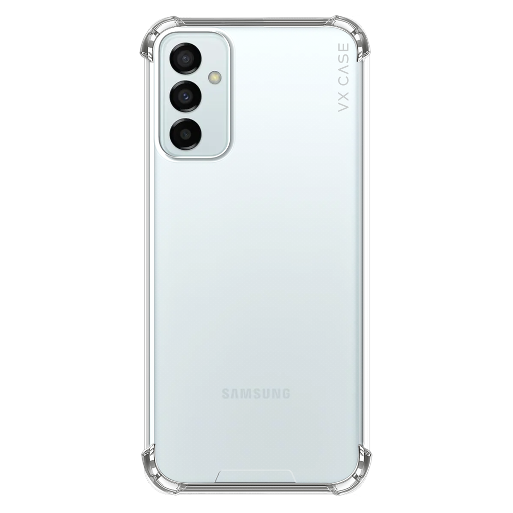 Capinha de Celular de silicone rígido transparente VX Case para Samsung Galaxy M23