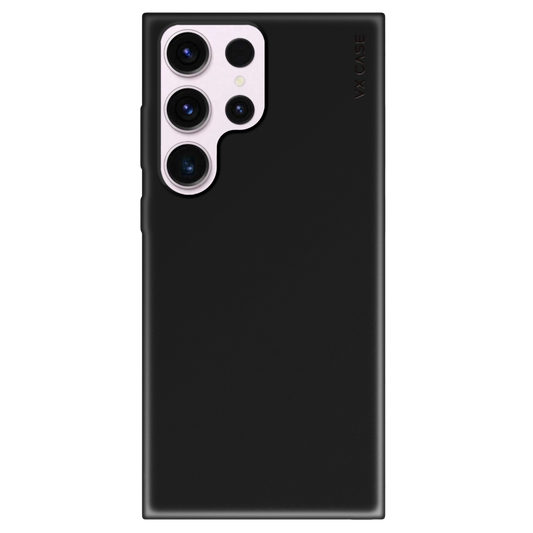 Capinha de Celular Smooth preta VX Case para Samsung Galaxy S23 Ultra