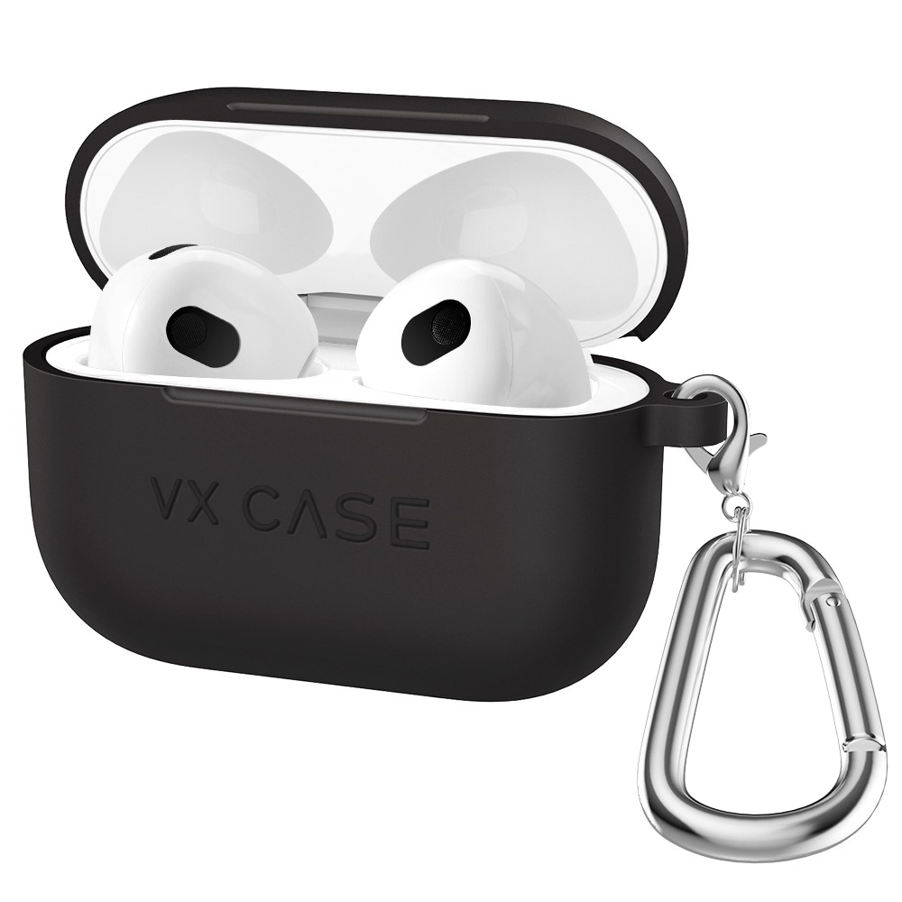 Case preta VX Case para AirPods Pro 2