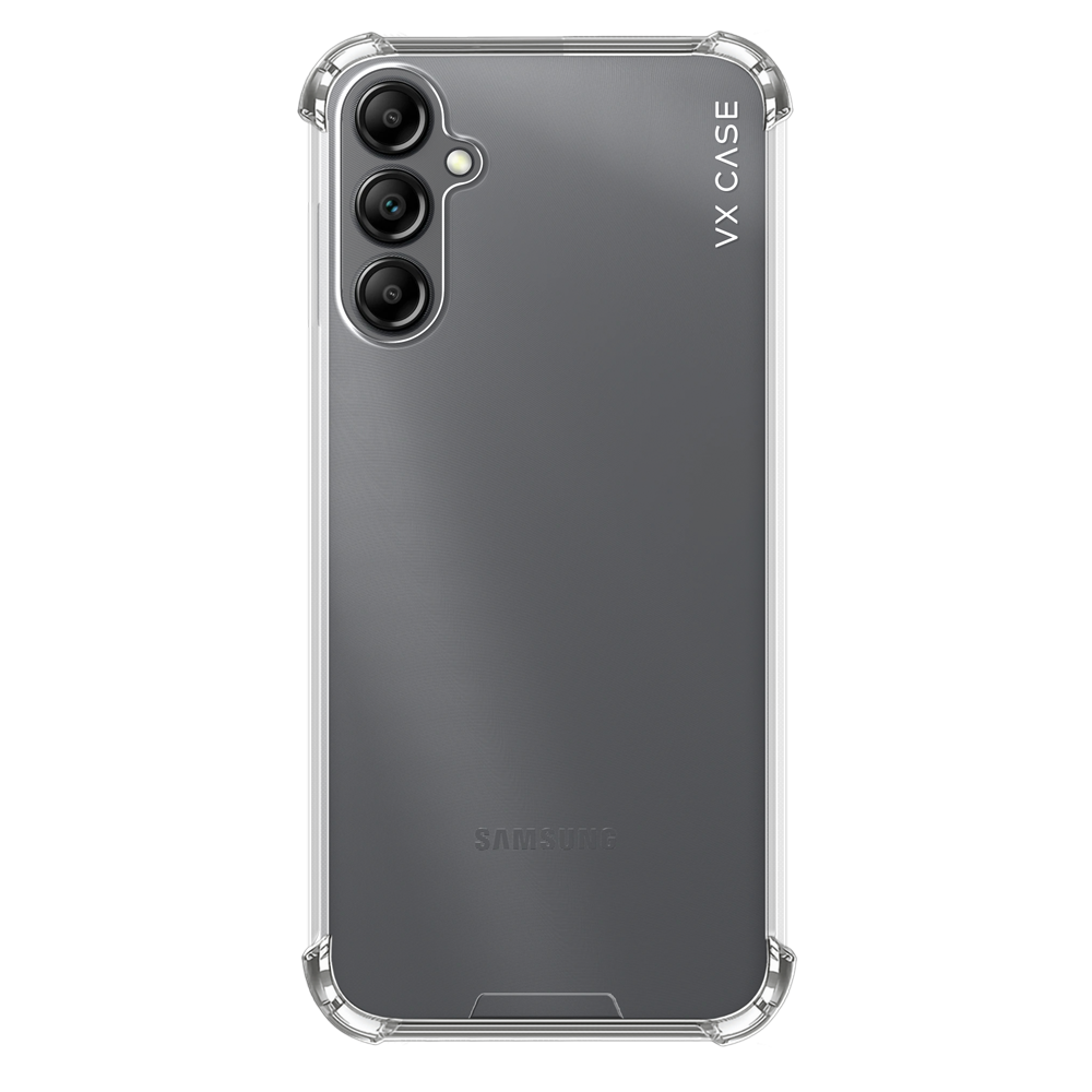 Capa para Galaxy A14 Transparente - Silicone Rígida