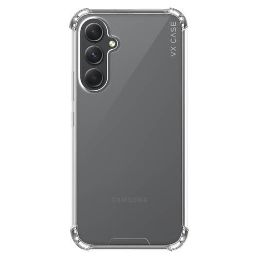 Capinha de Celular de silicone rígido transparente VX Case para Samsung Galaxy A54