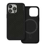 Capa Magsafe para iPhone 15 Pro Max Preta - Kevlar