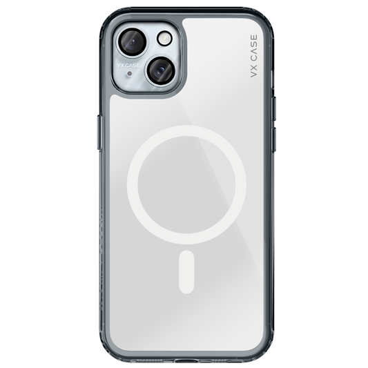 Capinha de Celular Mirror transparente com MagSafe VX Case para iPhone 15