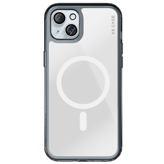 Capinha de Celular Mirror transparente com MagSafe VX Case para iPhone 15 Plus