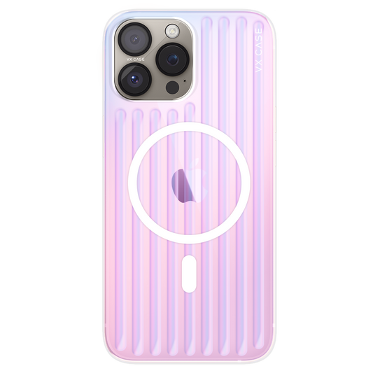 Capinha de Celular Glam rainbow com MagSafe VX Case para iPhone 16 Pro Max