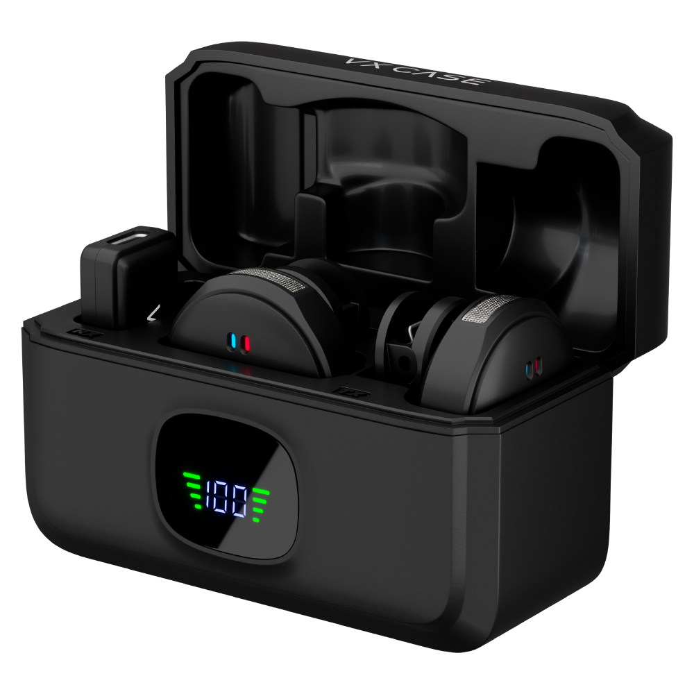 Microfone de Lapela Sem Fio com Fixação Magnética USB-C - Mag Clip